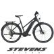 Stevens elektromos crossover kerékpár E-6X Tour női L46 stealth black