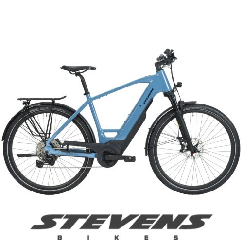 Stevens elektromos crossover kerékpár E-8X Tour Plus férfi G48 elemental blue