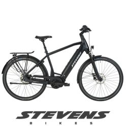 Stevens elektromos városi kerékpár E-Courier Luxe férfi G52 stealth black