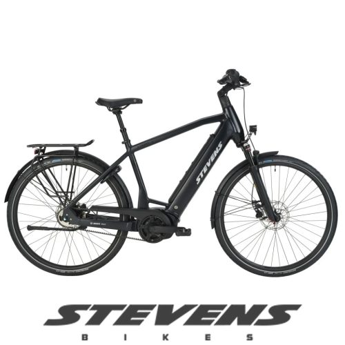 Stevens elektromos városi kerékpár E-Courier Luxe férfi G55 stealth black
