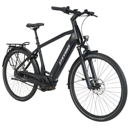 Stevens elektromos városi kerékpár E-Courier Luxe férfi G55 stealth black