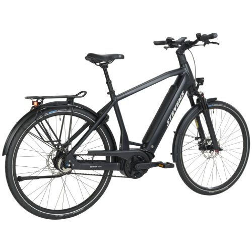 Stevens elektromos városi kerékpár E-Courier Luxe férfi G55 stealth black