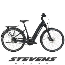 Stevens elektromos városi kerékpár E-Courier Luxe unisex F46 stealth black