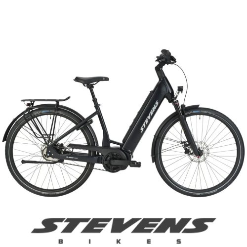Stevens elektromos városi kerékpár E-Courier Luxe unisex F46 stealth black