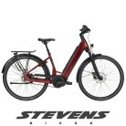Stevens elektromos városi kerékpár E-Courier Luxe unisex F46 burgundy