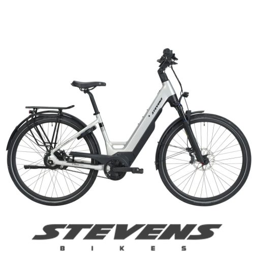 Stevens elektromos városi kerékpár E-Courier Plus unisex F56 electric silver