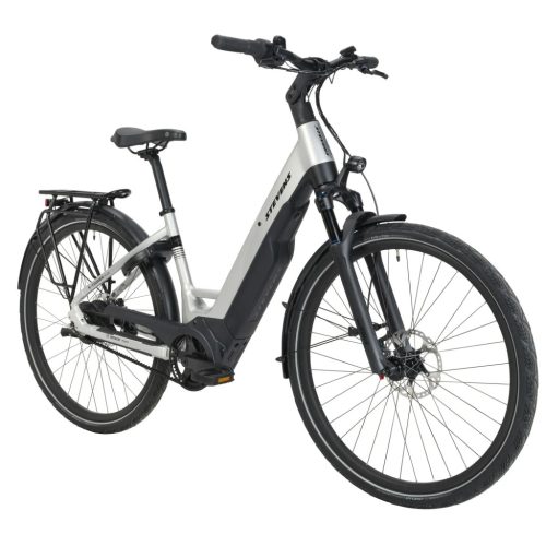 Stevens elektromos városi kerékpár E-Courier Plus unisex F56 electric silver