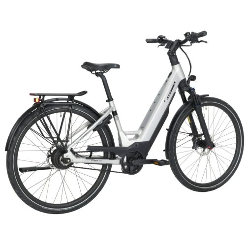 Stevens elektromos városi kerékpár E-Courier Plus unisex F56 electric silver