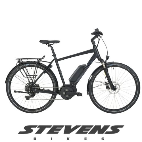 Stevens elektromos trekking kerékpár E-Molveno férfi G48 velvet black