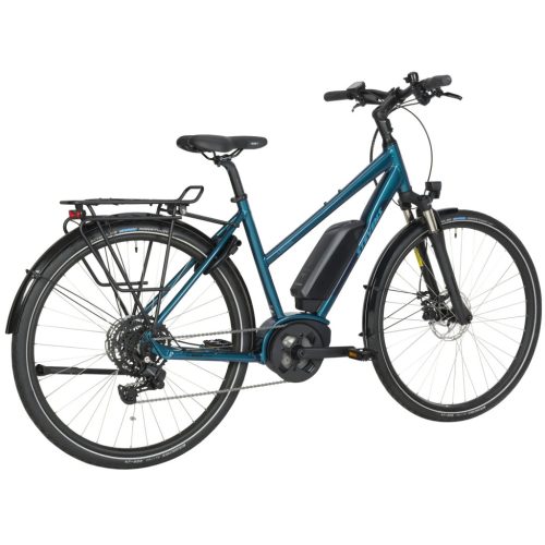 Stevens elektromos trekking kerékpár E-Molveno női L46 polar petrol