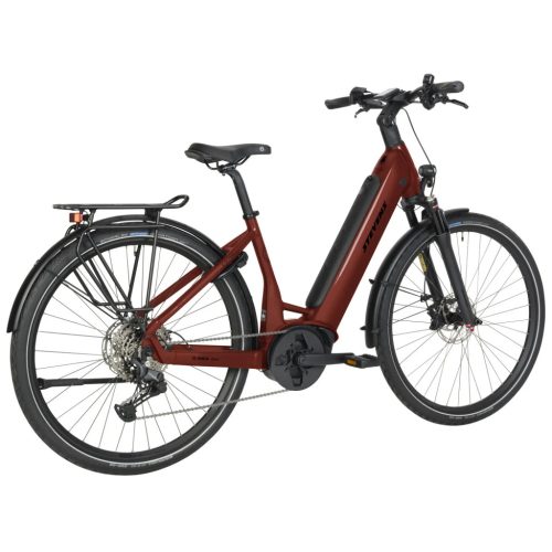 Stevens elektromos trekking kerékpár E-Triton 6.6.1 unisex F56 redwood