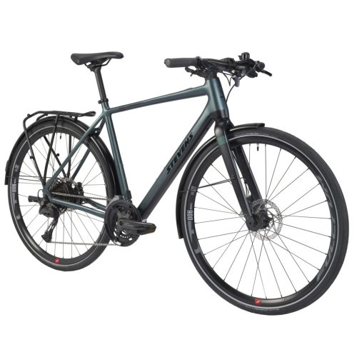 Stevens elektromos light assist városi kerékpár E-Strada 6.3.4 FEQ unisex 56 ivy green