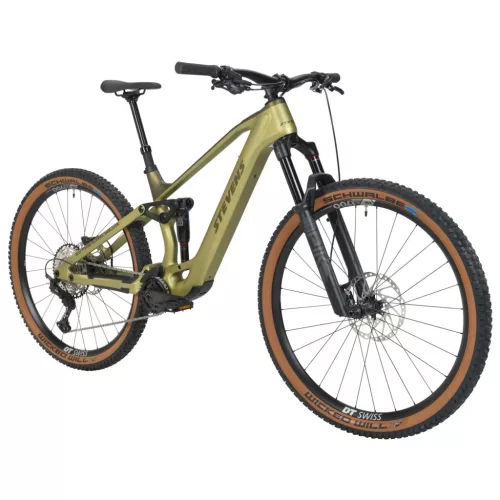 Stevens elektromos light assist MTB fully kerékpár E-Maverick AM 7.4.3 R4 light olive