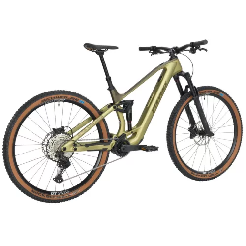 Stevens elektromos light assist MTB fully kerékpár E-Maverick AM 7.4.3 R4 light olive
