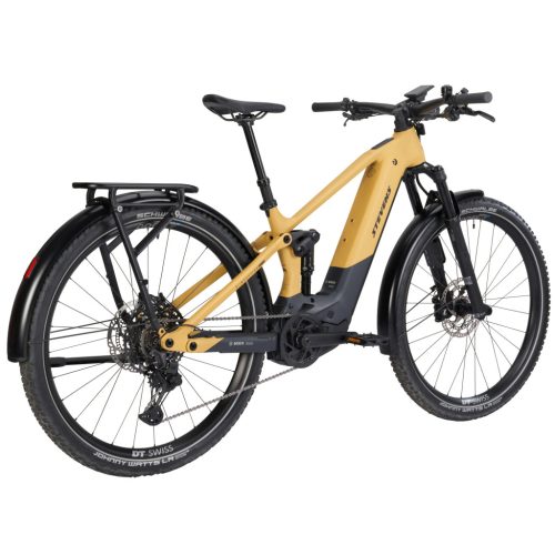 Stevens elektromos crossover MTB fully kerékpár E-Inception TR 8.8.1 FEQ 16" ochre grey