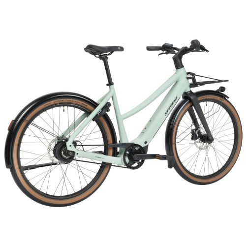 Stevens elektromos light assist városi kerékpár E-Simeto női L sage green