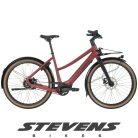 Stevens elektromos light assist városi kerékpár E-Simeto női L bordeaux red