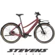 Stevens elektromos light assist városi kerékpár E-Simeto női M bordeaux red