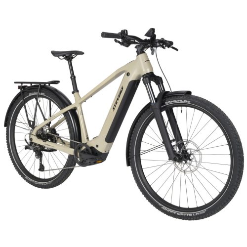 Stevens elektromos crossover kerékpár E-Juke 7.8.1 FEQ 16" light khaki