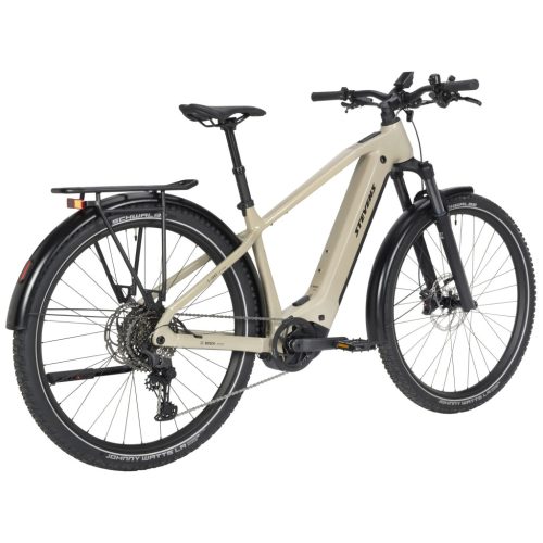 Stevens elektromos crossover kerékpár E-Juke 7.8.1 FEQ 16" light khaki