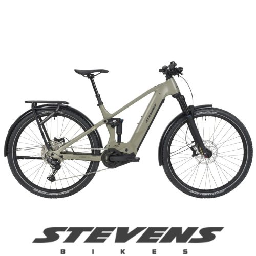 Stevens elektromos crossover kerékpár E-Inception TR 6.6.1 FEQ 18" olive grey