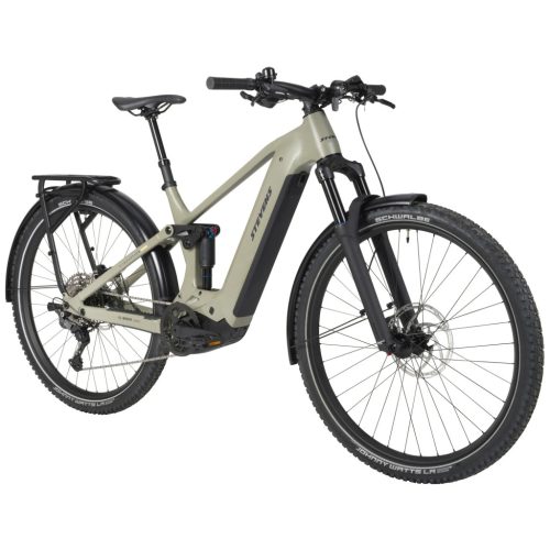 Stevens elektromos crossover kerékpár E-Inception TR 6.6.1 FEQ 18" olive grey