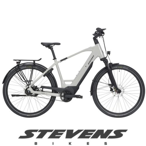 Stevens elektromos városi kerékpár E-Courier 6.5.1 Plus férfi 48 sand grey