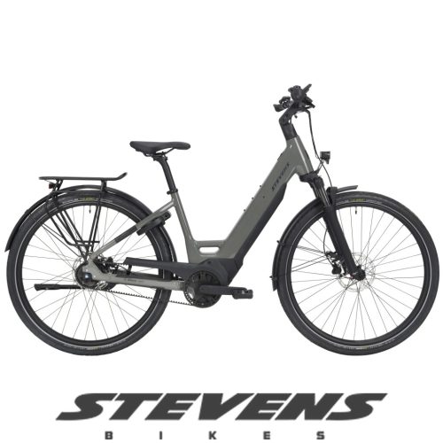 Stevens elektromos városi kerékpár E-Courier 6.5.1 Plus unisex 56 ash grey