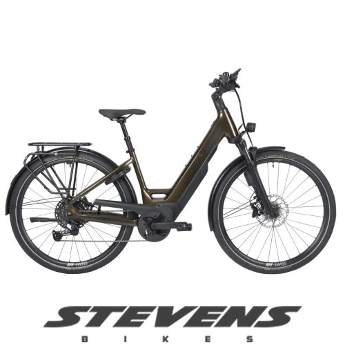 Stevens elektromos trekking kerékpár E-Triton 8.8.1 Plus unisex 56 smoked oak brown