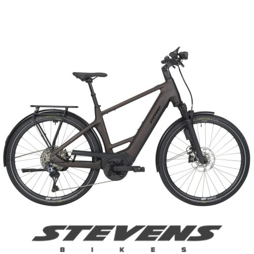 Stevens elektromos trekking kerékpár E-Triton 9.8.1 Plus férfi L industrial rust