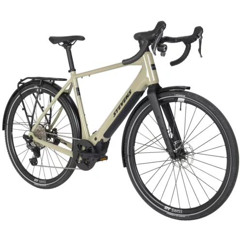 Stevens elektromos light assist gravel-országúti kerékpár E-Getaway 7.4.1 FEQ 59 light khaki