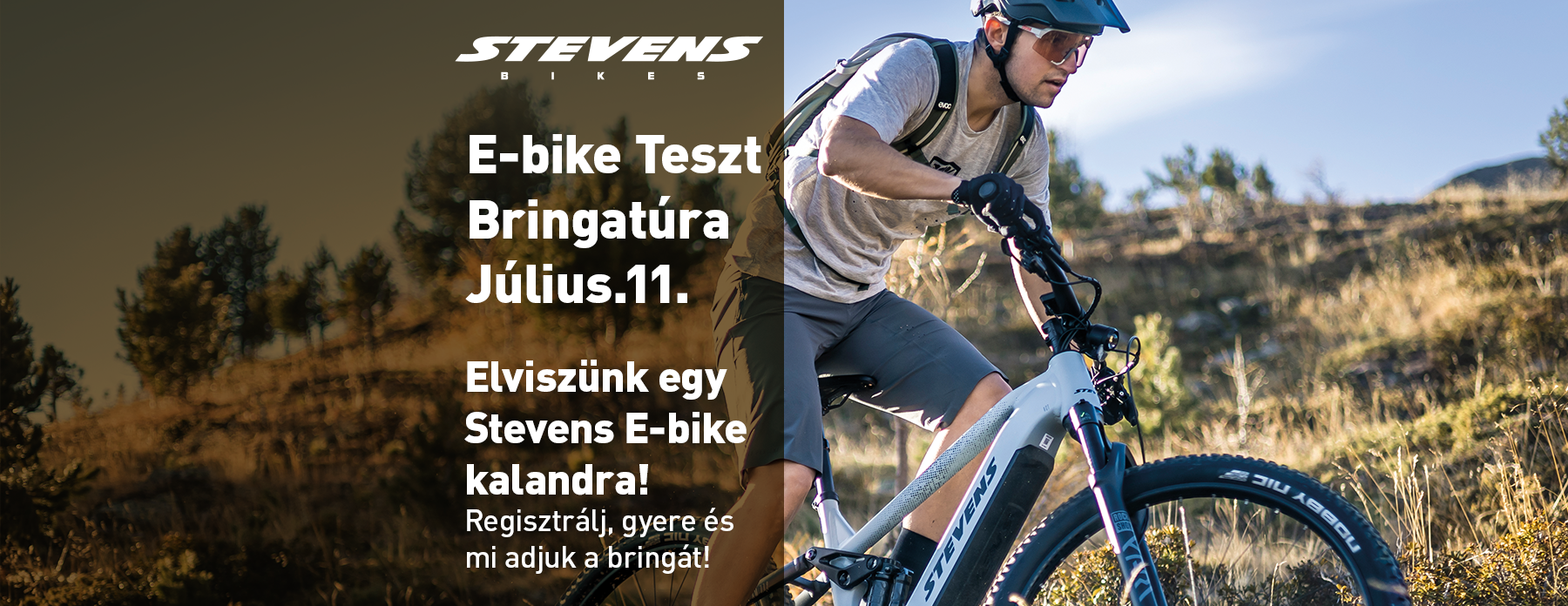 Stevens E-bike teszt túra  - Július 11. Halásztelek